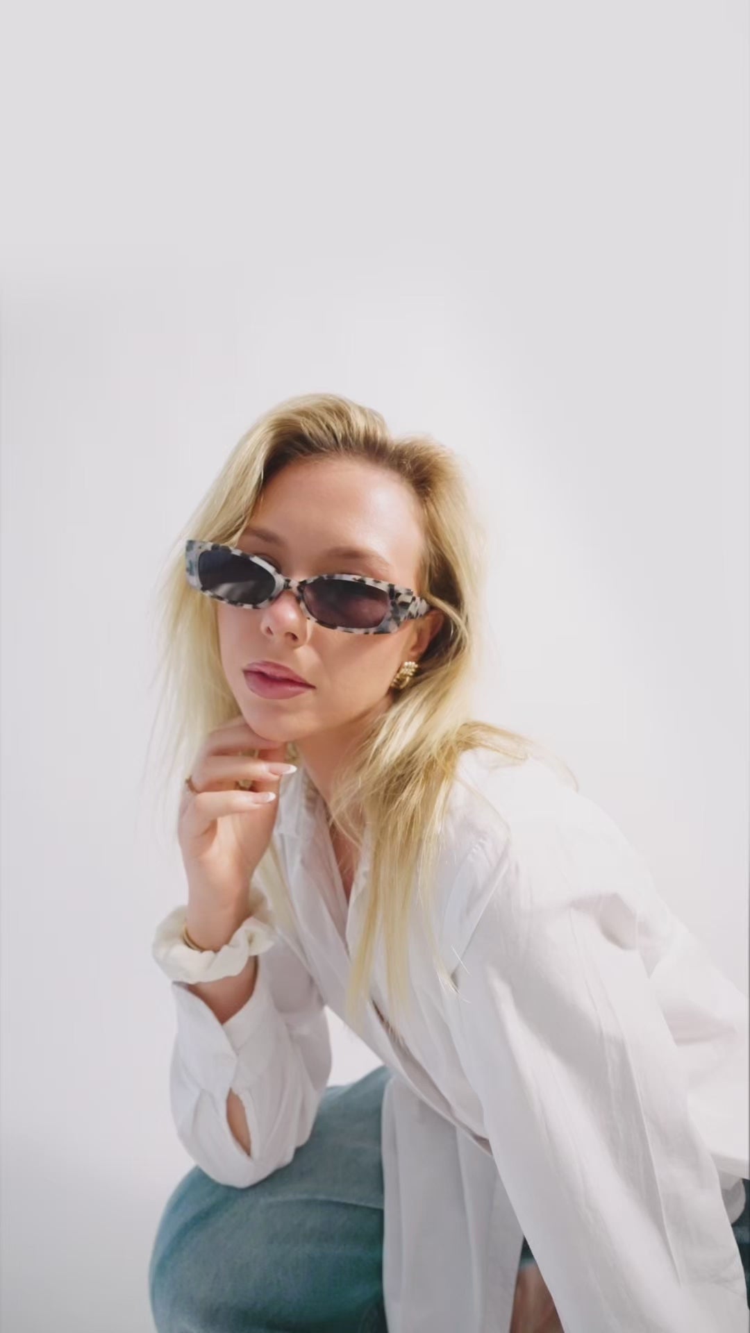 Active woman wearing polarised Adventurer sunglasses - perfect for exploration 